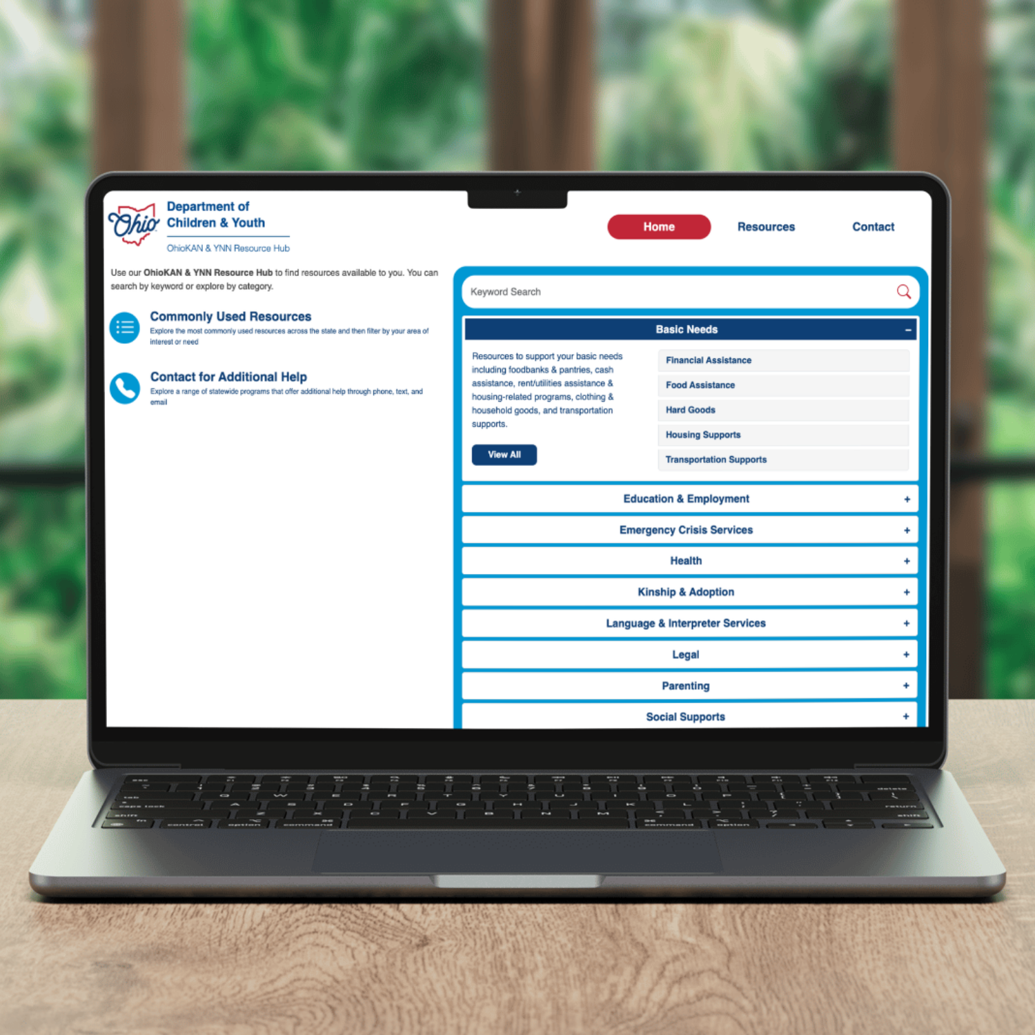 Resource Hub Mock Up